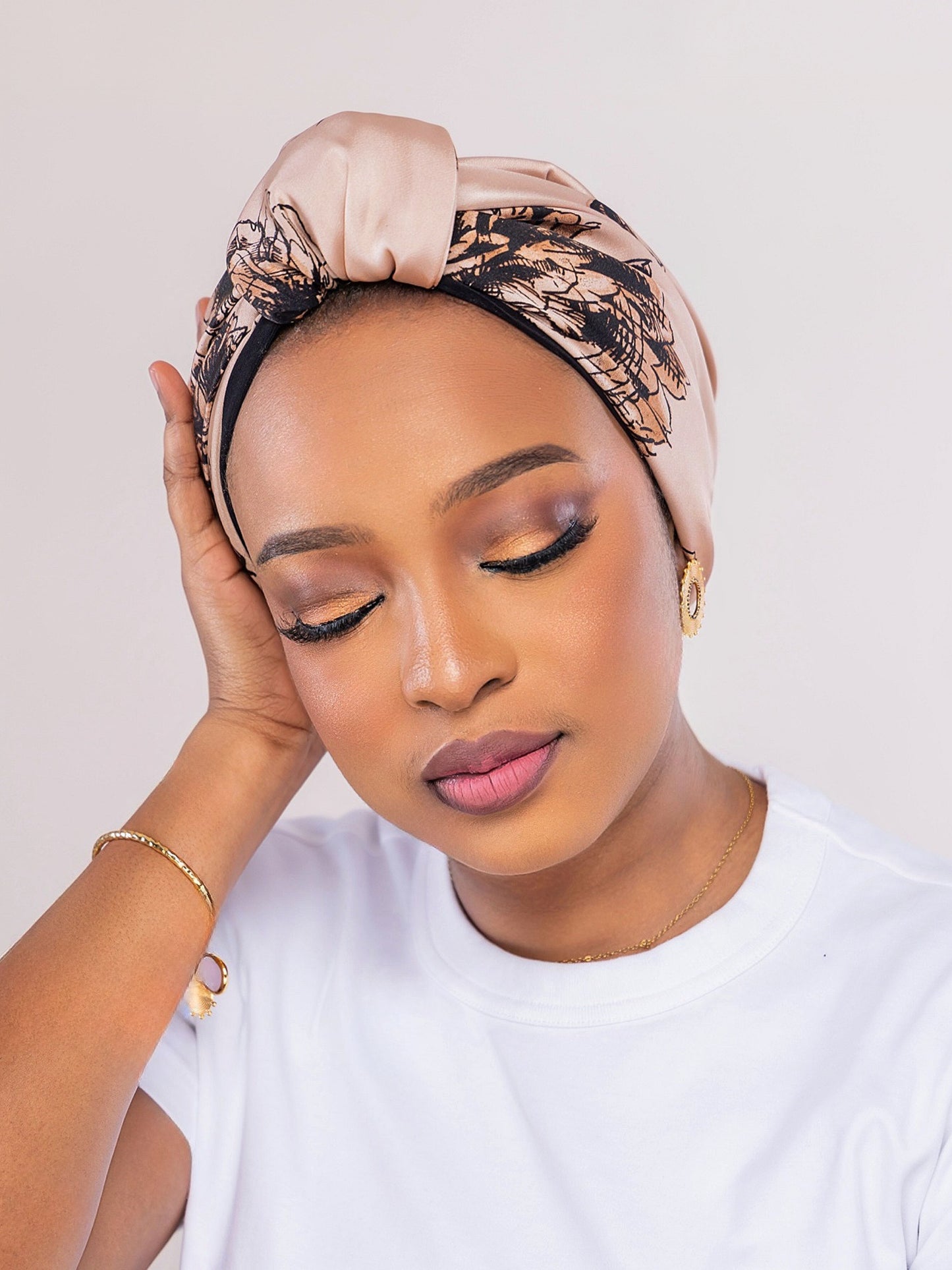 Djie Fall Silk - Turban Madina
