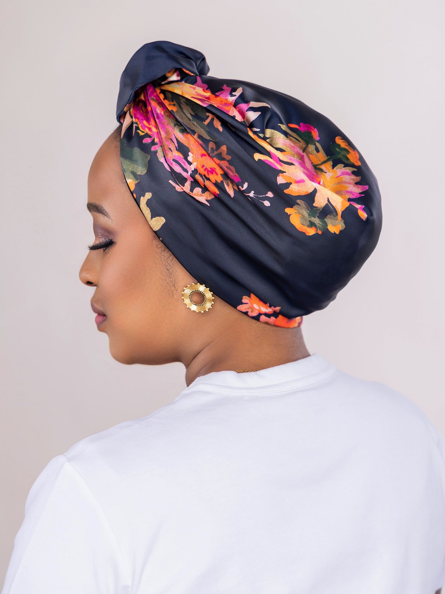 Djie Fall Silk - Turban Madina