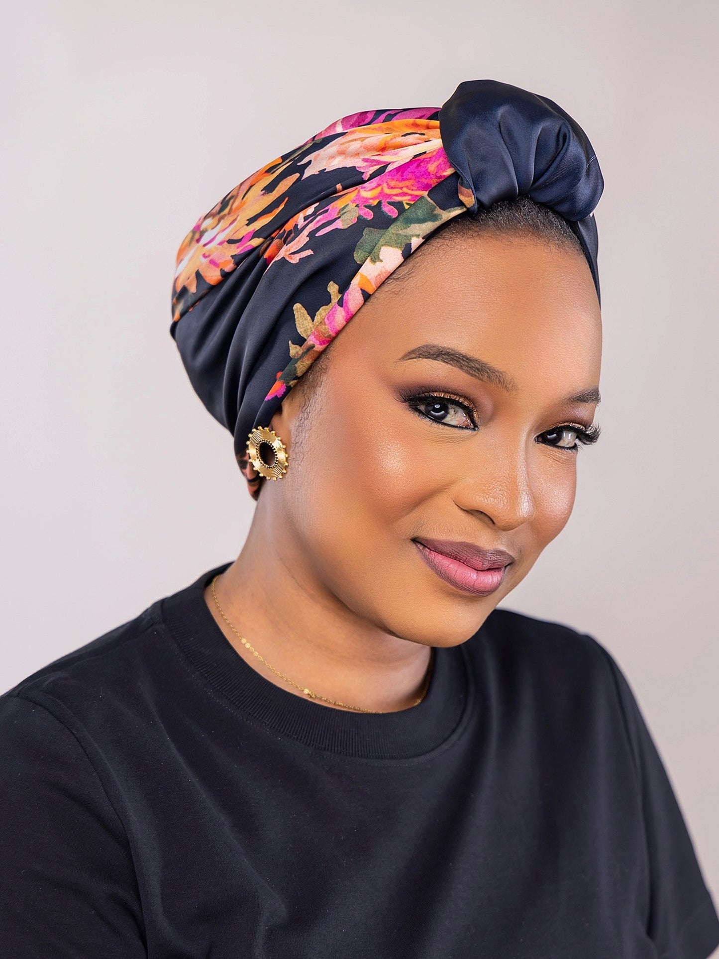 Djie Fall Silk - Turban Madina