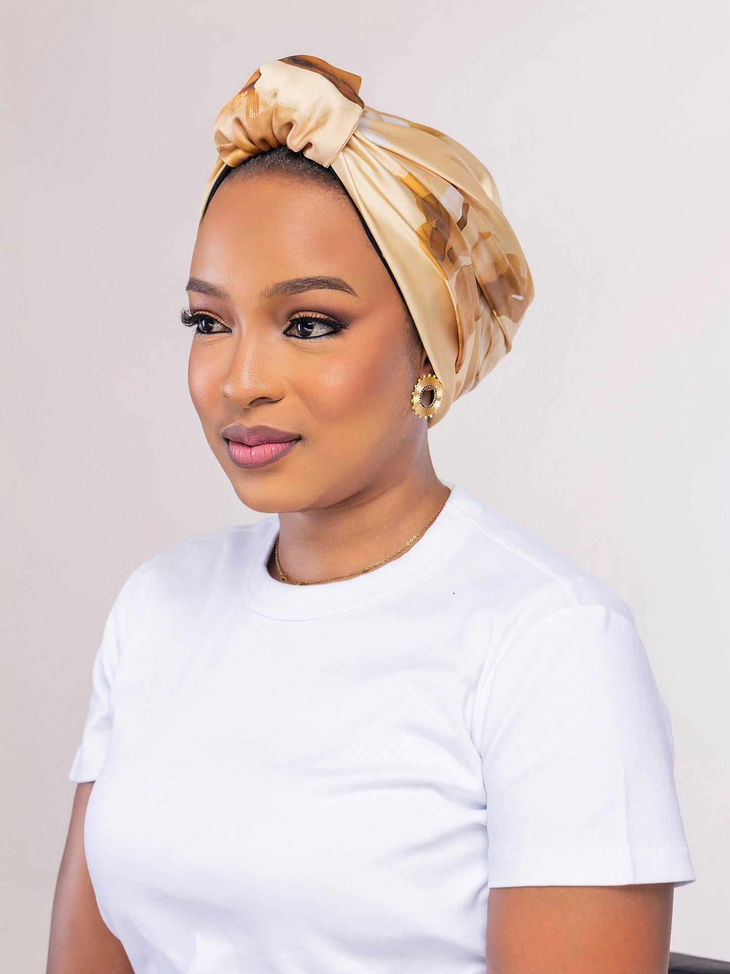 Djie Fall Silk - Turban Madina