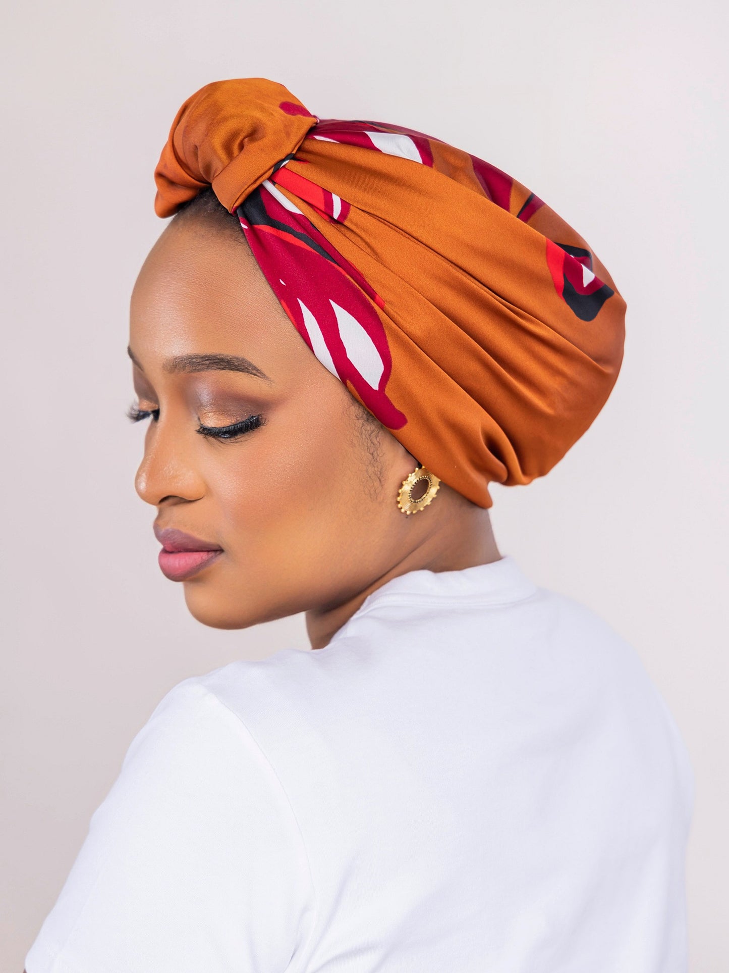 Djie Fall Silk - Turban Madina