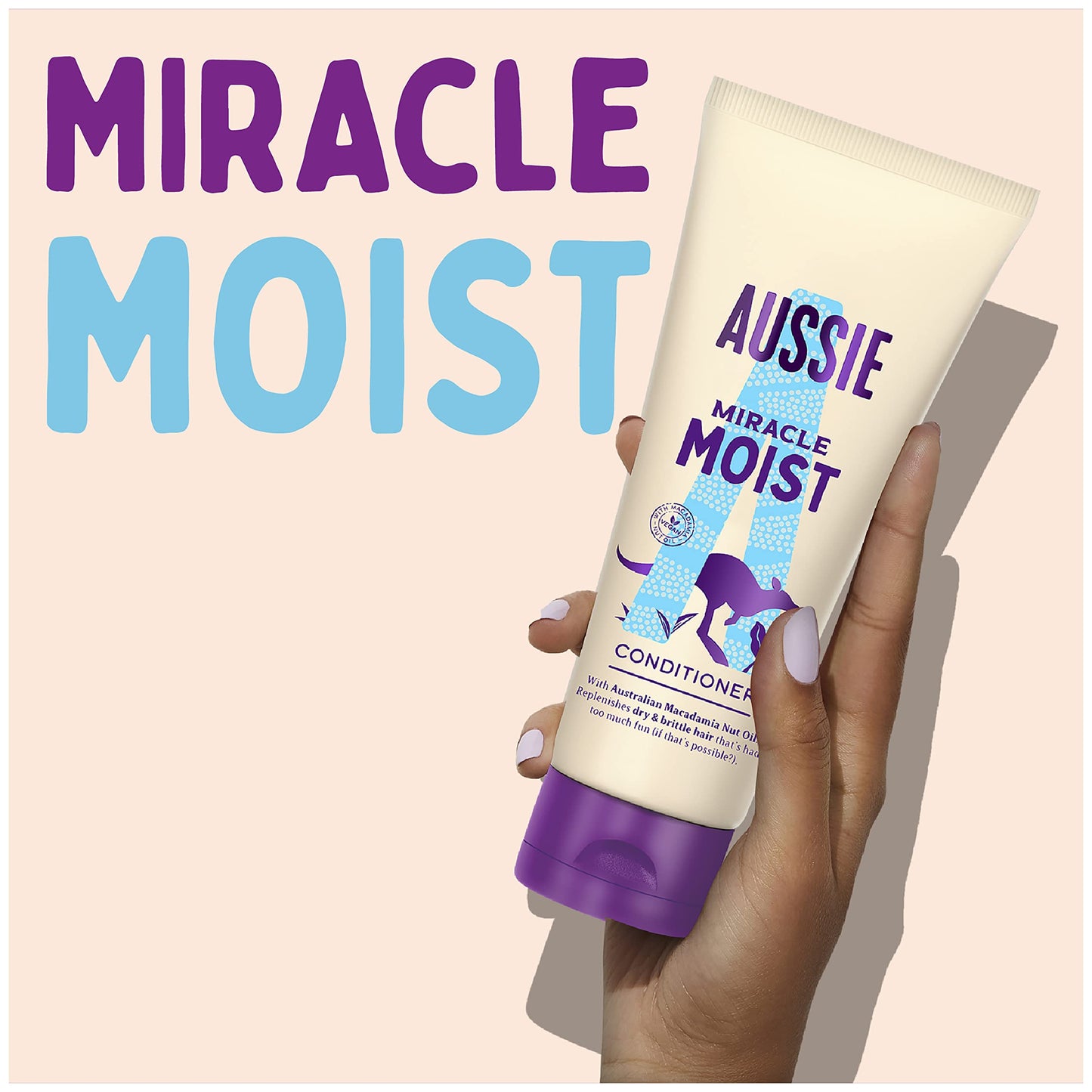 Aussie Miracle Moist Conditioner Tube - Après shampoing hydratant