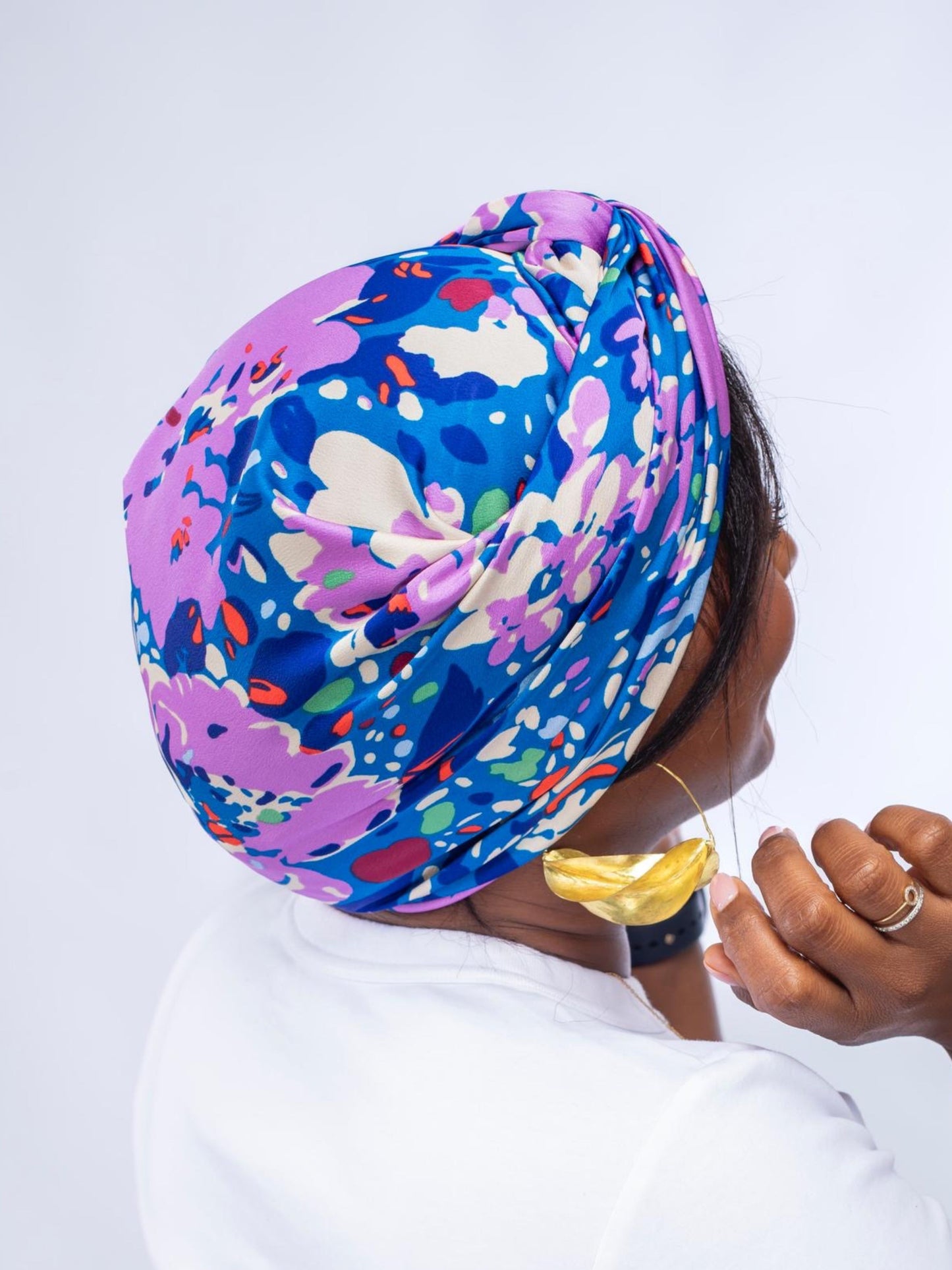 Djie Fall Silk - Turban Djenam