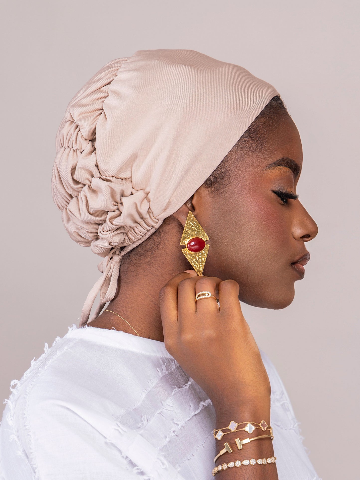 Djie Fall Silk - Sira - Bonnet sous hijab et sous foulard