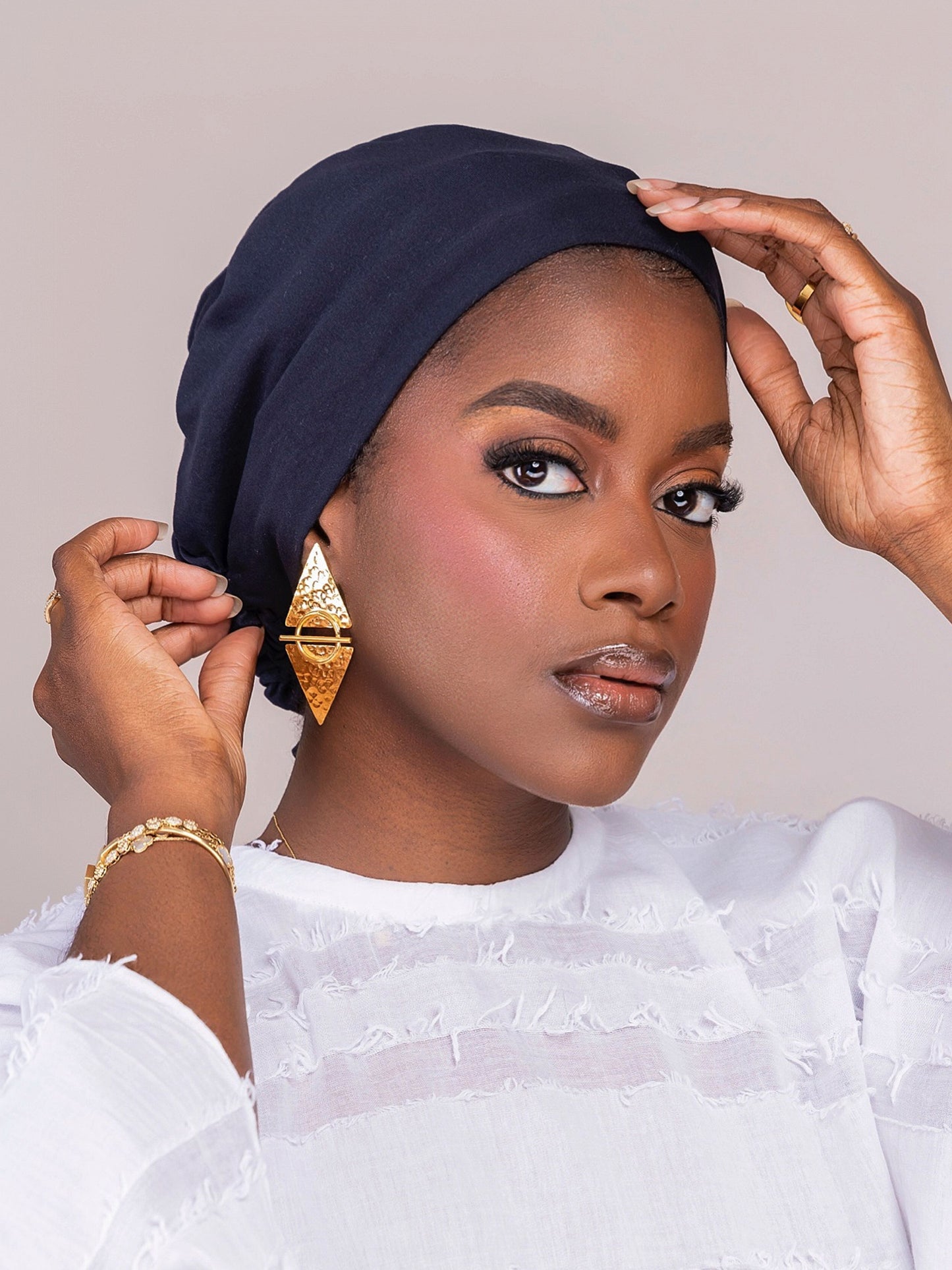 Djie Fall Silk - Sira - Bonnet sous hijab et sous foulard
