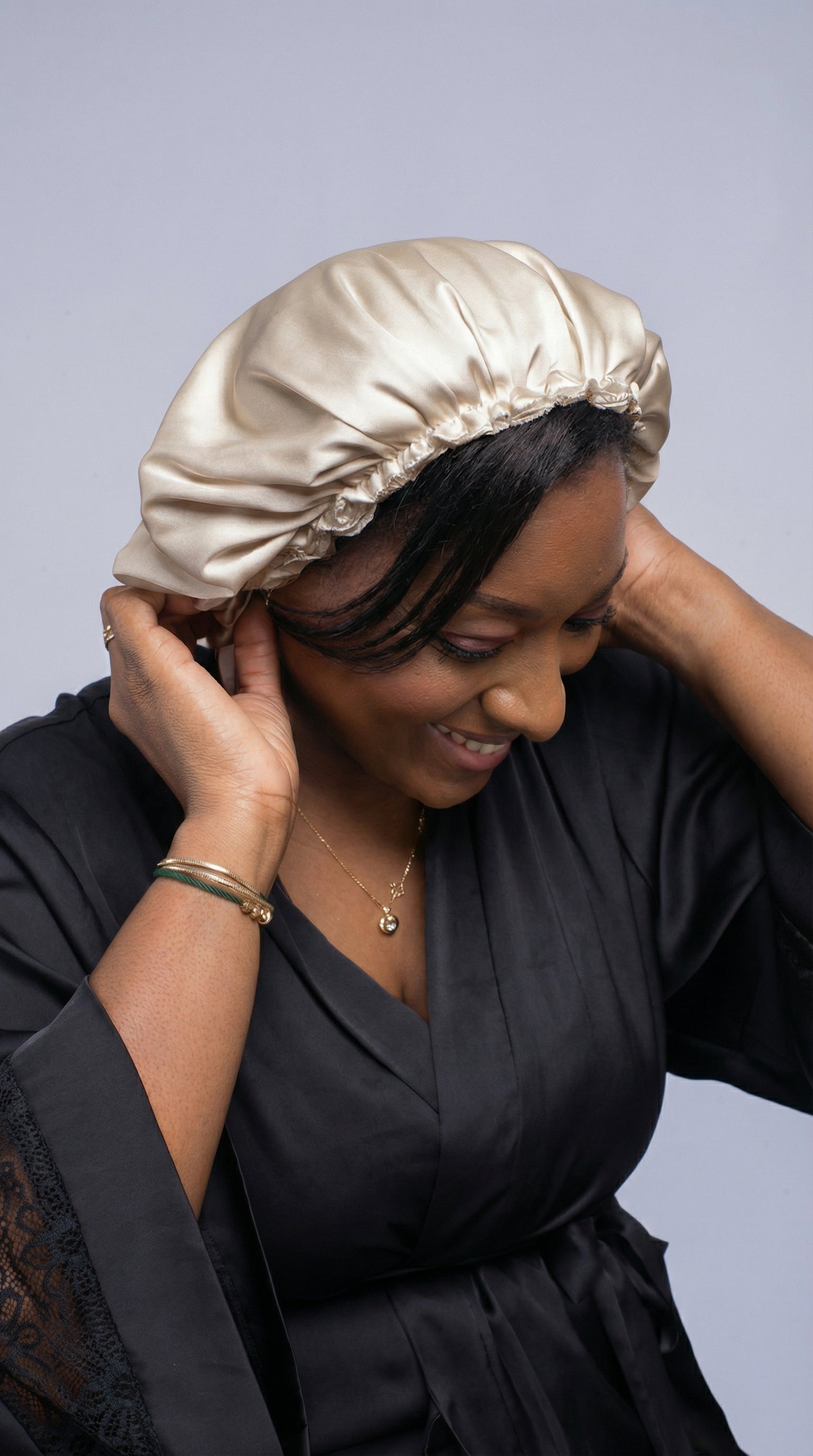 Djie Fall Silk - Bonnet en soie