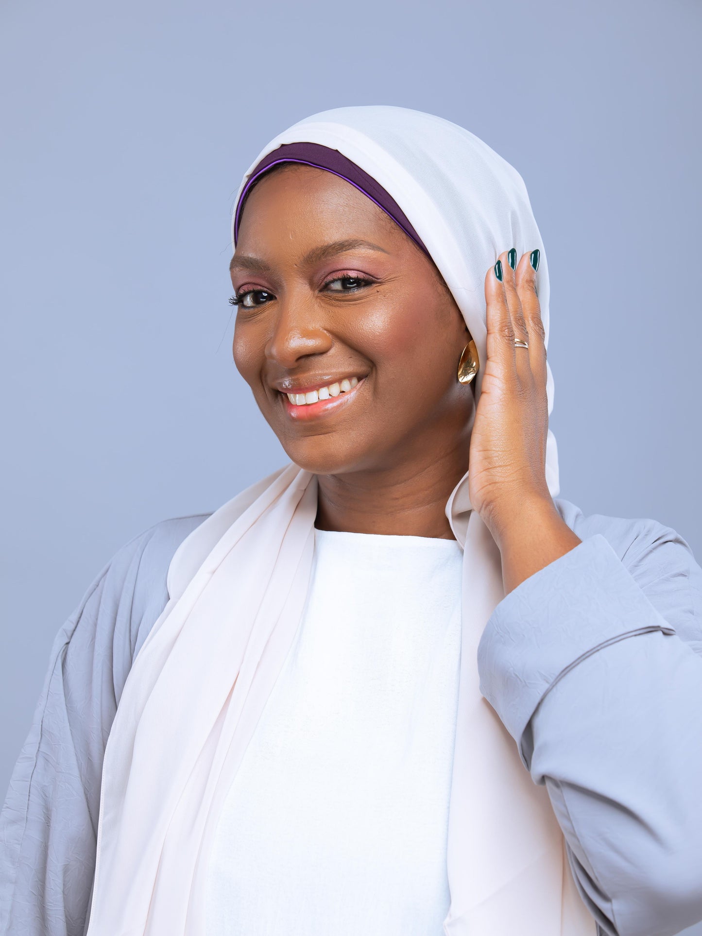 Djie Fall Silk - Bonnet sous hijab et sous foulard