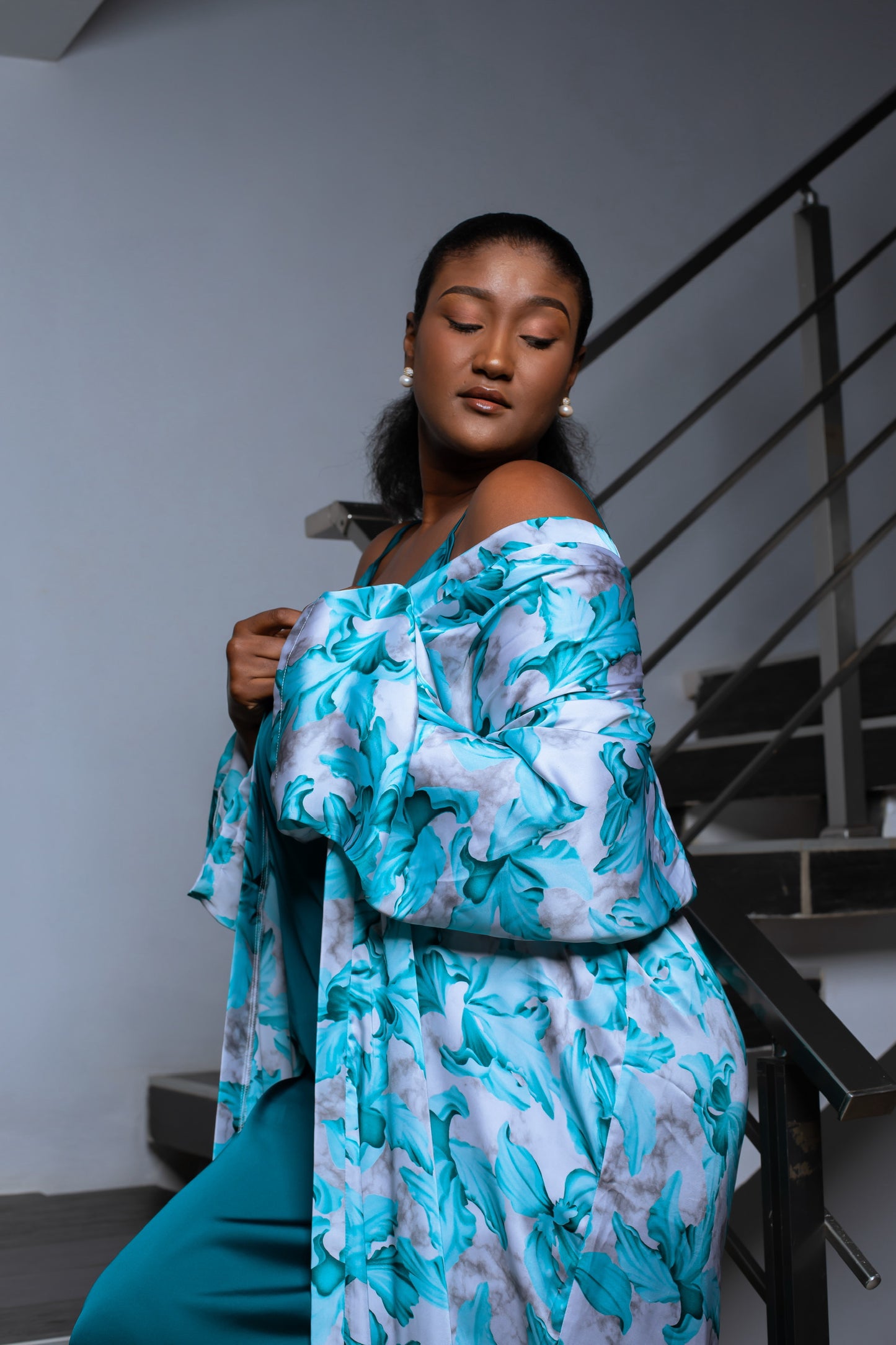 Djie Fall Silk - Robe Nuisette et Kimono - Aline