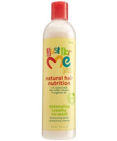 Just For Me Natural Hair Nutrition Detangling Creamy Co Wash | DjieFall