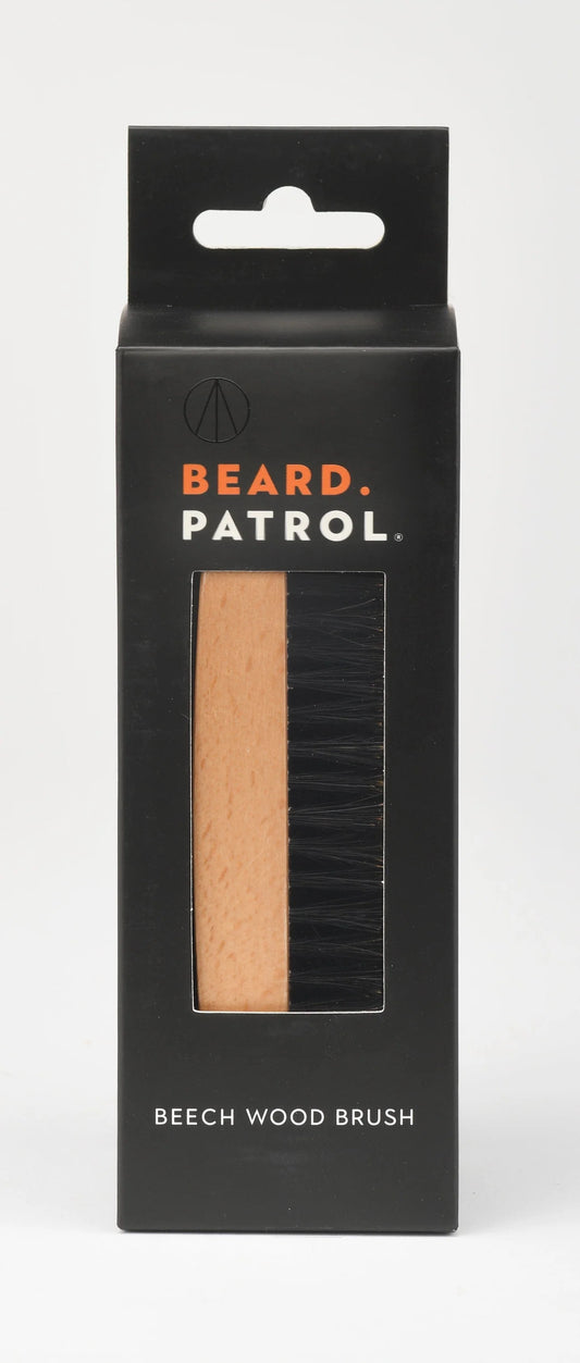 Patrol Groomin - Beard Patrol Brosse en poil de sanglier